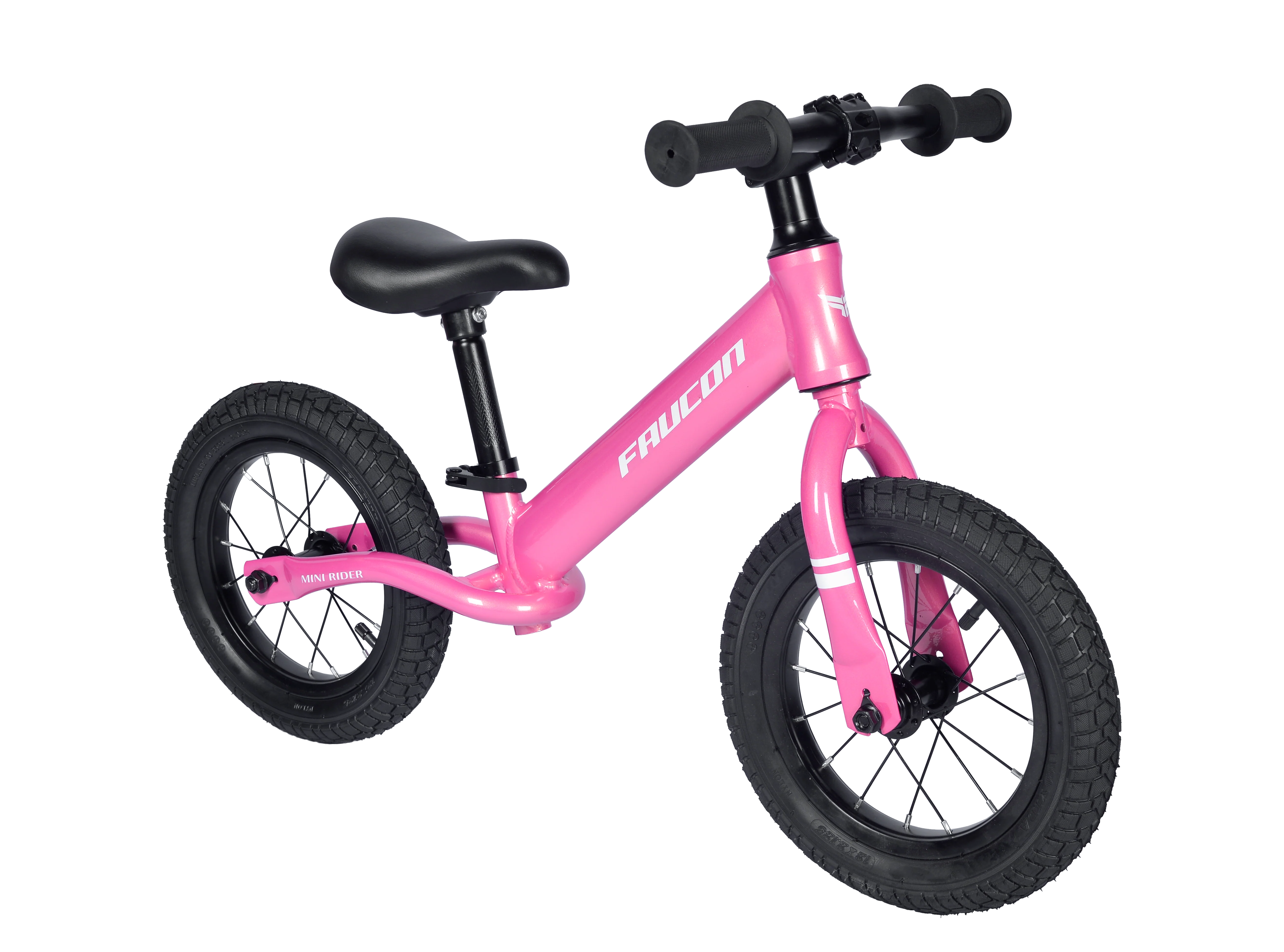 Bicicleta Equilibrio Balance Minirider Aro 12 Rosado - Image 3