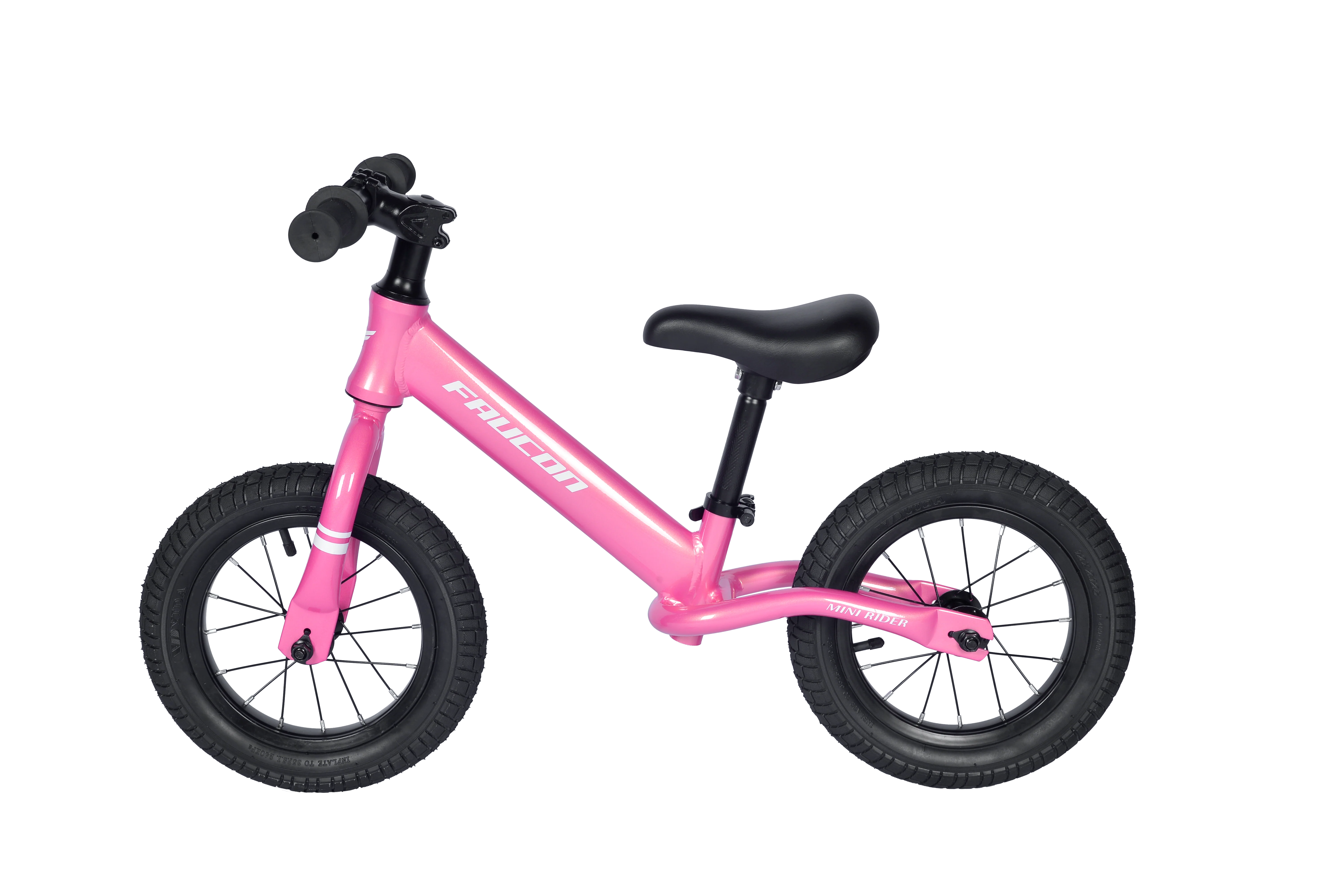 Bicicleta Equilibrio Balance Minirider Aro 12 Rosado - Image 4