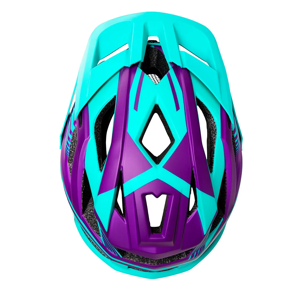 Casco Enduro Azul/Morado - Image 4