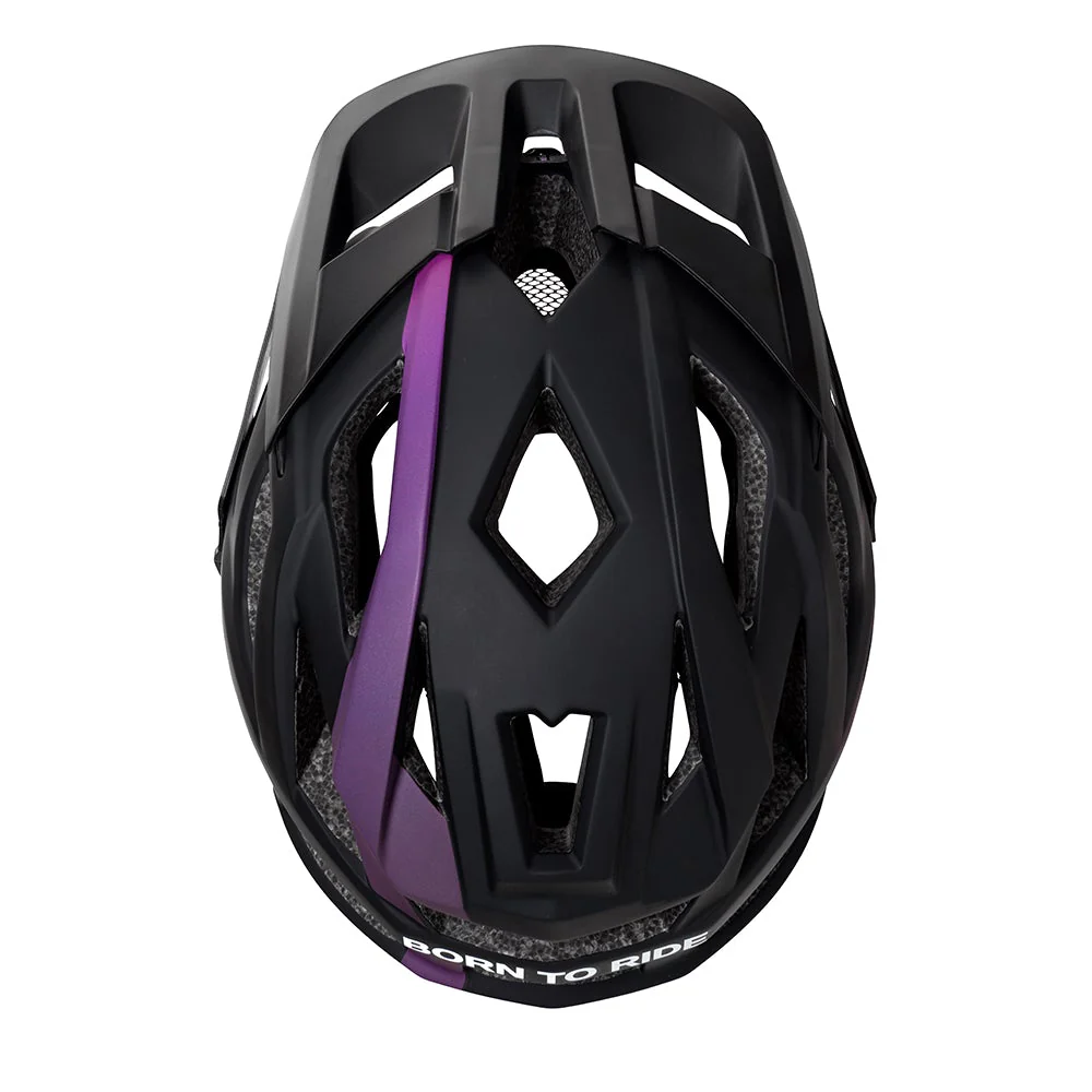 Casco Enduro Negro/Morado - Image 4